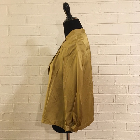 Dries Van Noten hidden Button Front Blouse
Gold - Picture 3 of 8